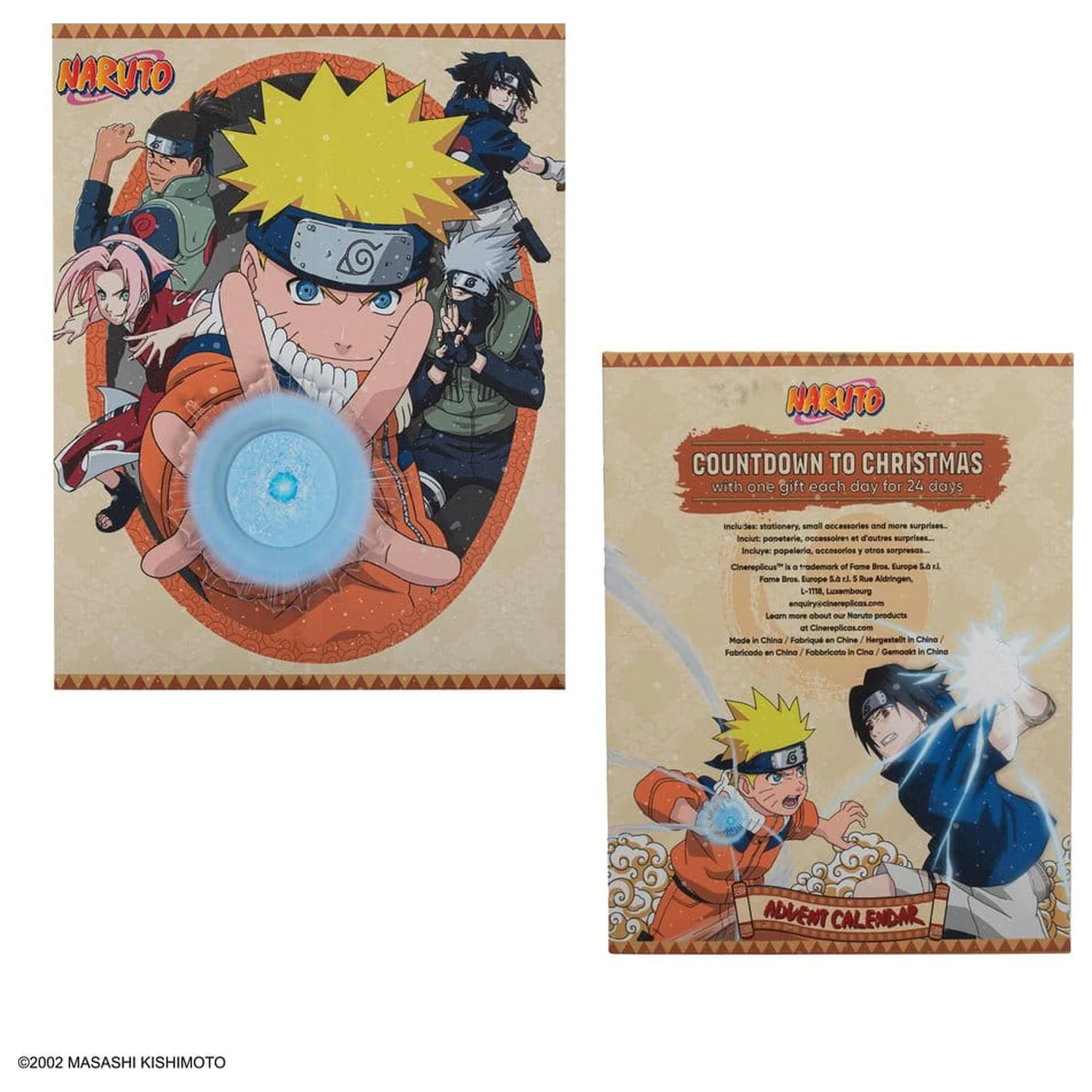 Naruto Advent Calendar Rasengan 2026 poza produsului