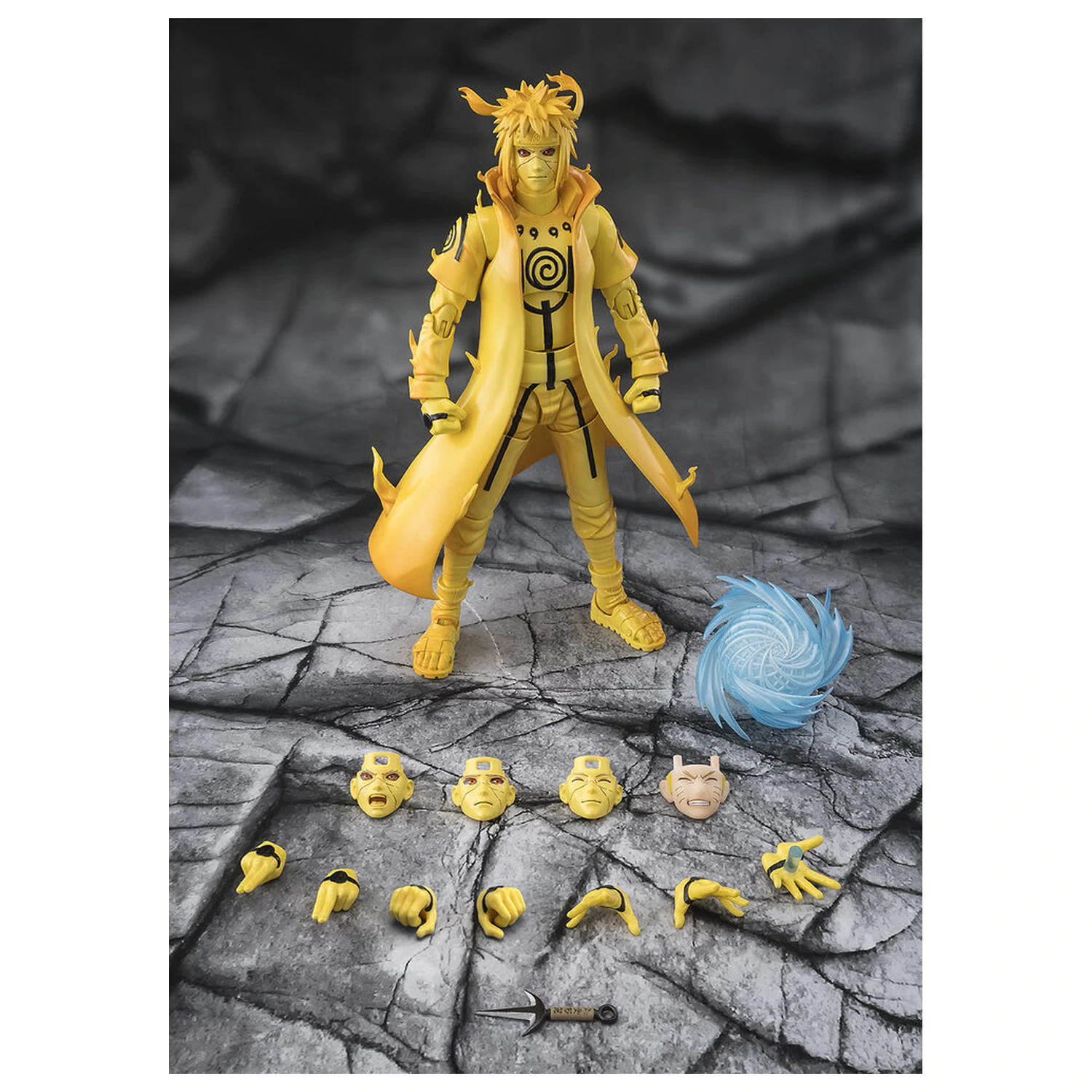 Naruto S.H.Figuarts Figurina de acțiune Minato Namikaze (Kurama Link Mode) -Bond of Light That Shatters Darkness- 15 cm poza produsului