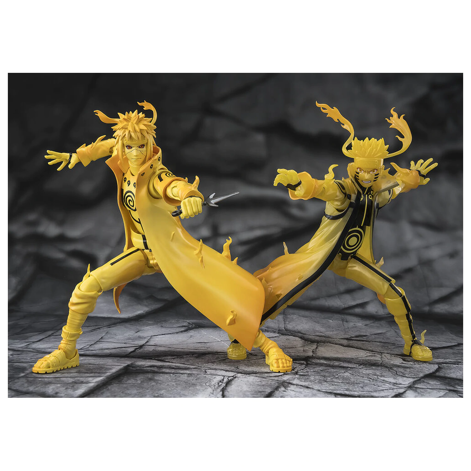 Naruto S.H.Figuarts Figurina de acțiune Minato Namikaze (Kurama Link Mode) -Bond of Light That Shatters Darkness- 15 cm poza produsului