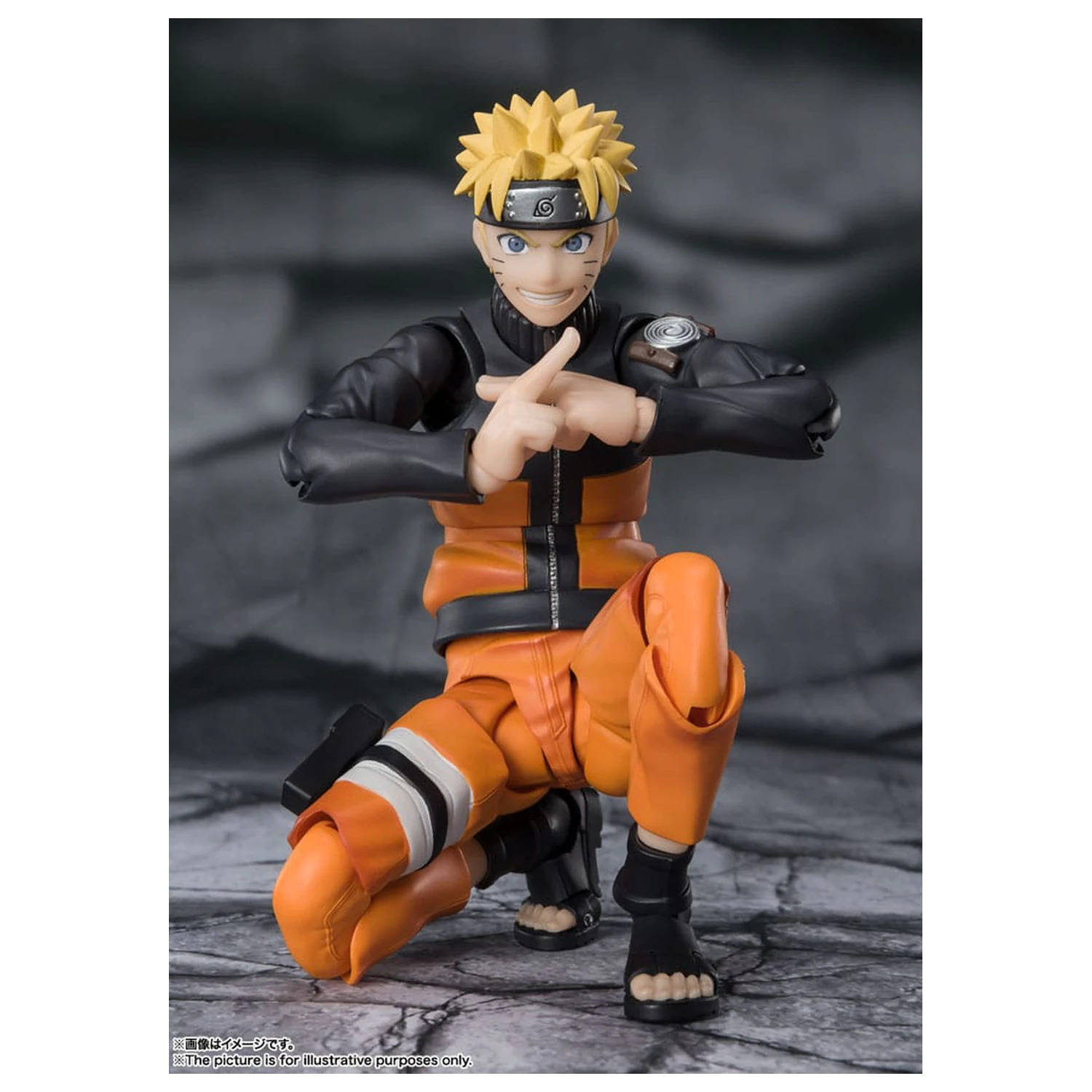 Naruto S.H.Figuarts Figurina de actiune Naruto Uzomaki The Jinchuriki entrusted with Hope 15 cm poza produsului
