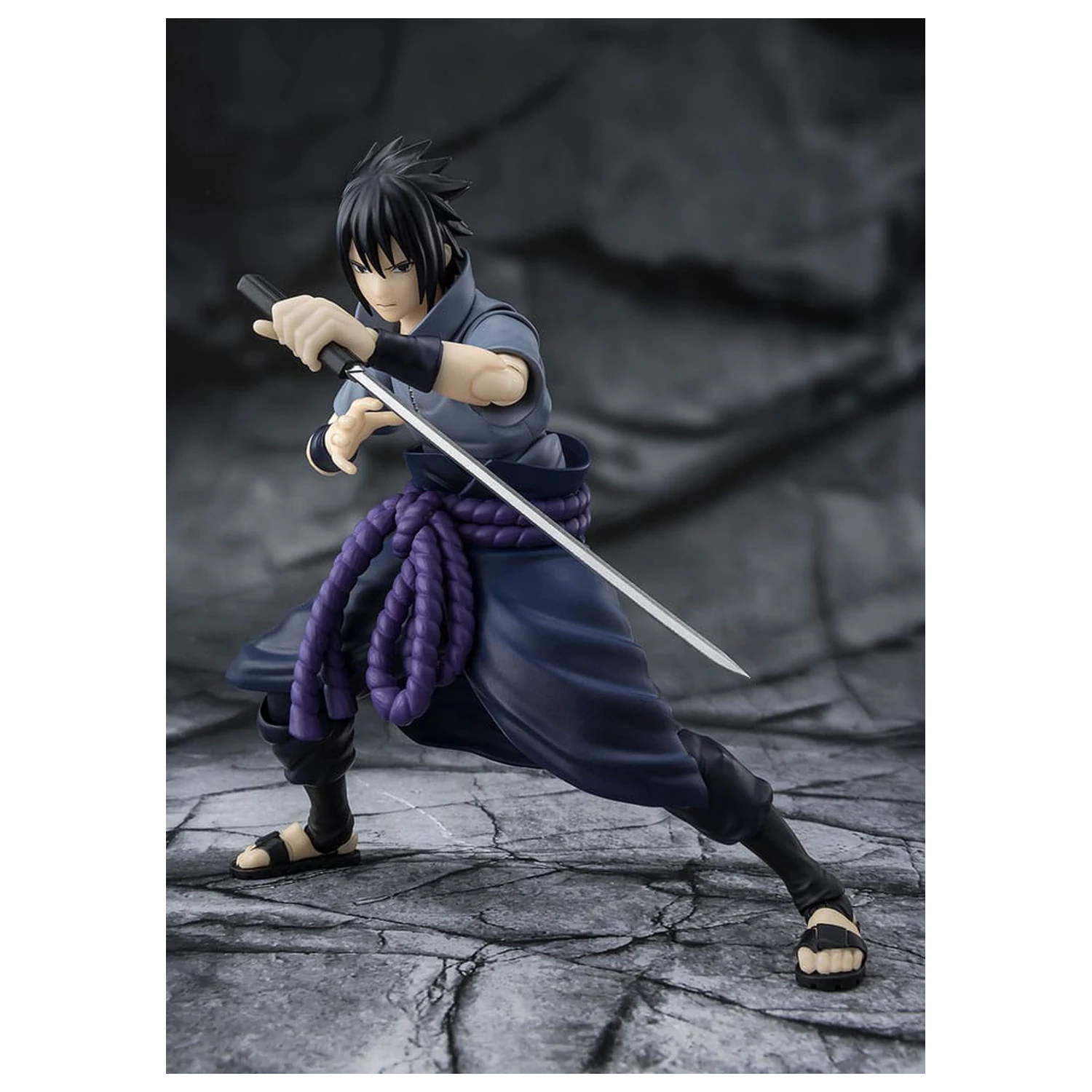 Naruto S.H.Figuarts Figurina de actiune Sasuke Uchiha Solitary Shinobi 15 cm poza produsului