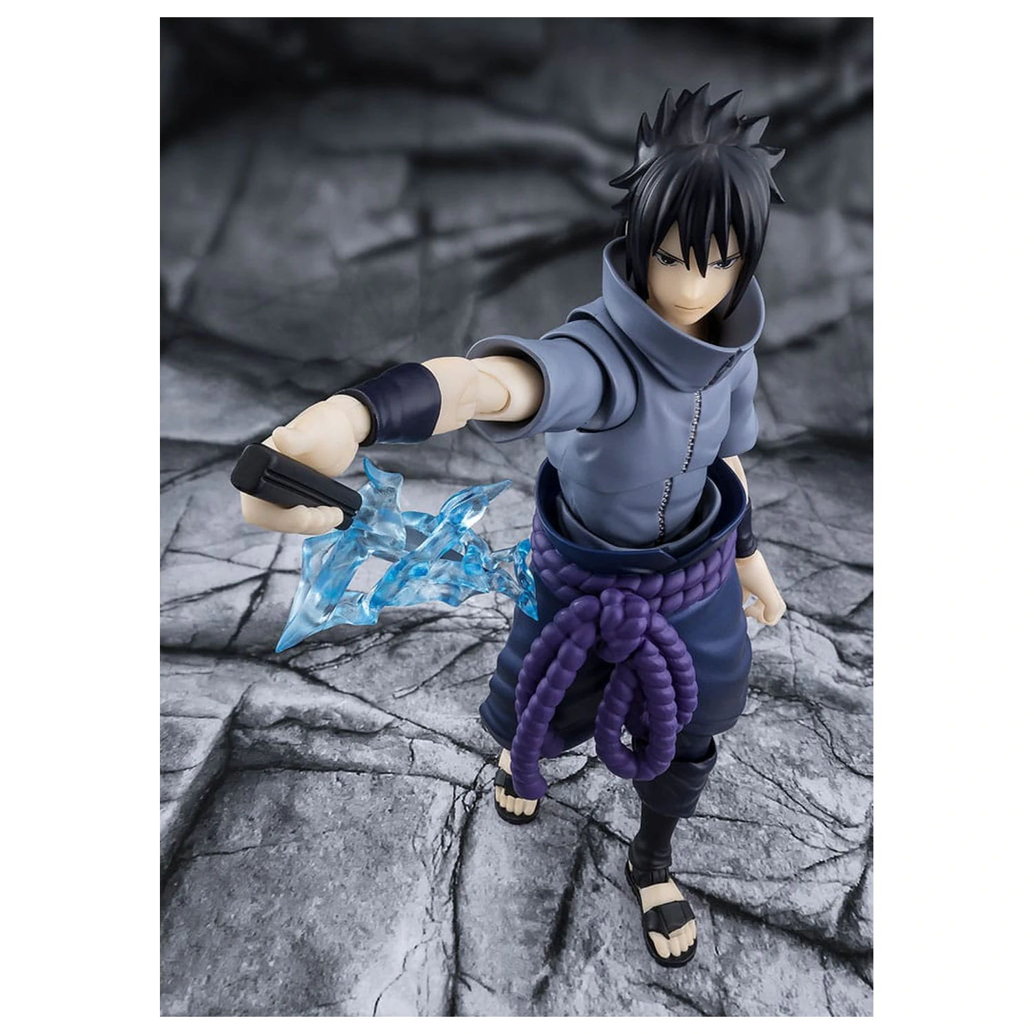 Naruto S.H.Figuarts Figurina de actiune Sasuke Uchiha Solitary Shinobi 15 cm poza produsului