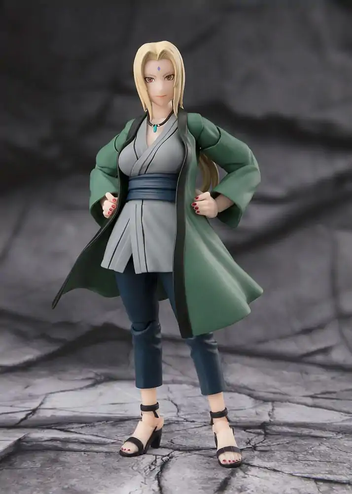 Naruto S.H.Figuarts Figurina de Acțiune Tsunade The legendary Medical Ninja 14 cm poza produsului