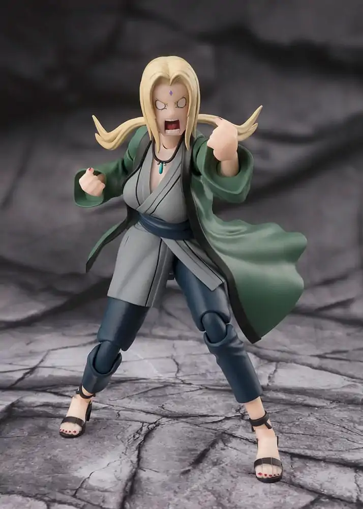 Naruto S.H.Figuarts Figurina de Acțiune Tsunade The legendary Medical Ninja 14 cm poza produsului