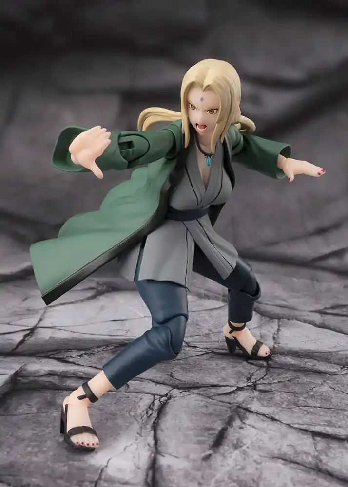 Naruto S.H.Figuarts Figurina de Acțiune Tsunade The legendary Medical Ninja 14 cm poza produsului