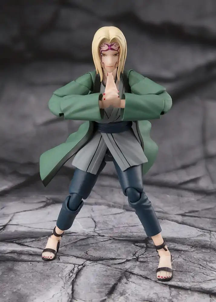 Naruto S.H.Figuarts Figurina de Acțiune Tsunade The legendary Medical Ninja 14 cm poza produsului