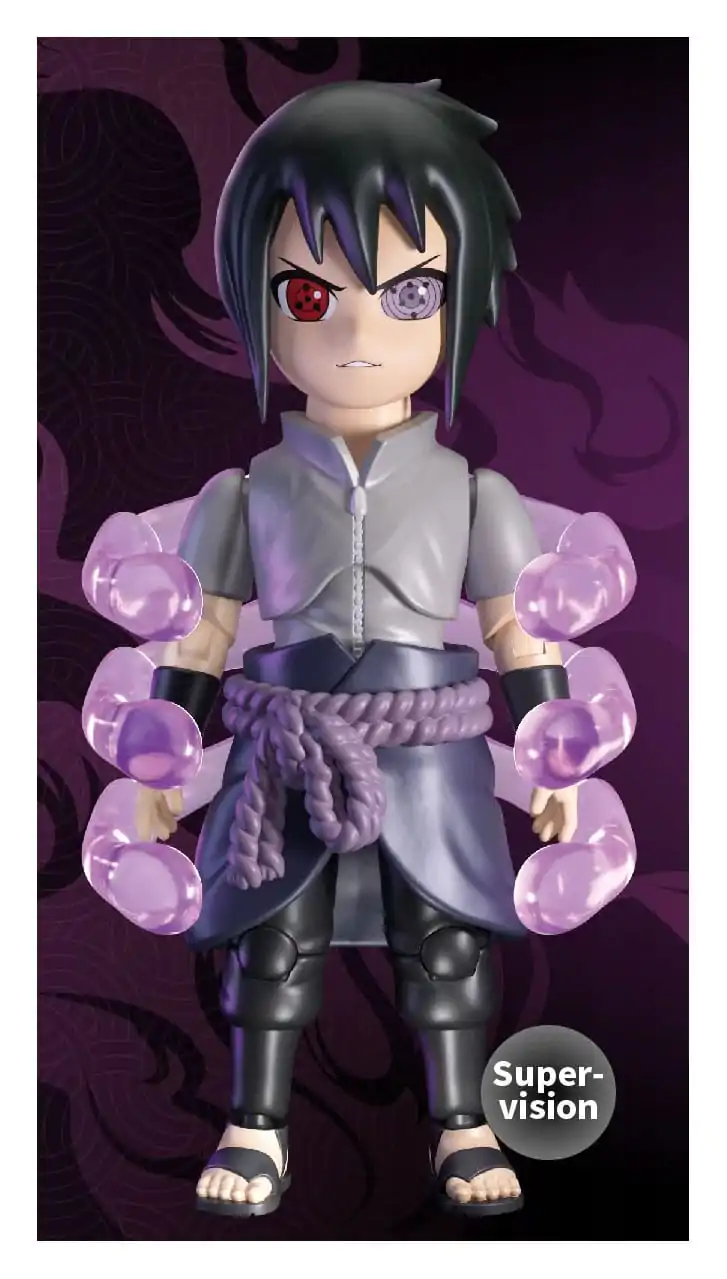 Kit model din plastic Naruto Sasuke Uchiha 12 cm poza produsului