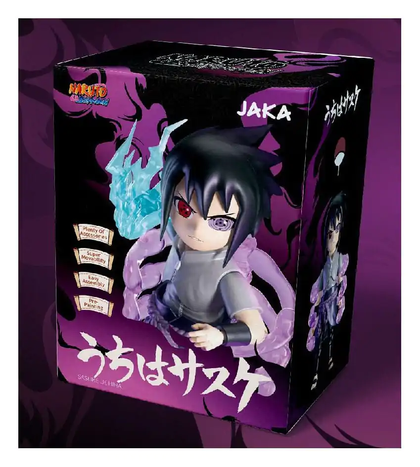 Kit model din plastic Naruto Sasuke Uchiha 12 cm poza produsului