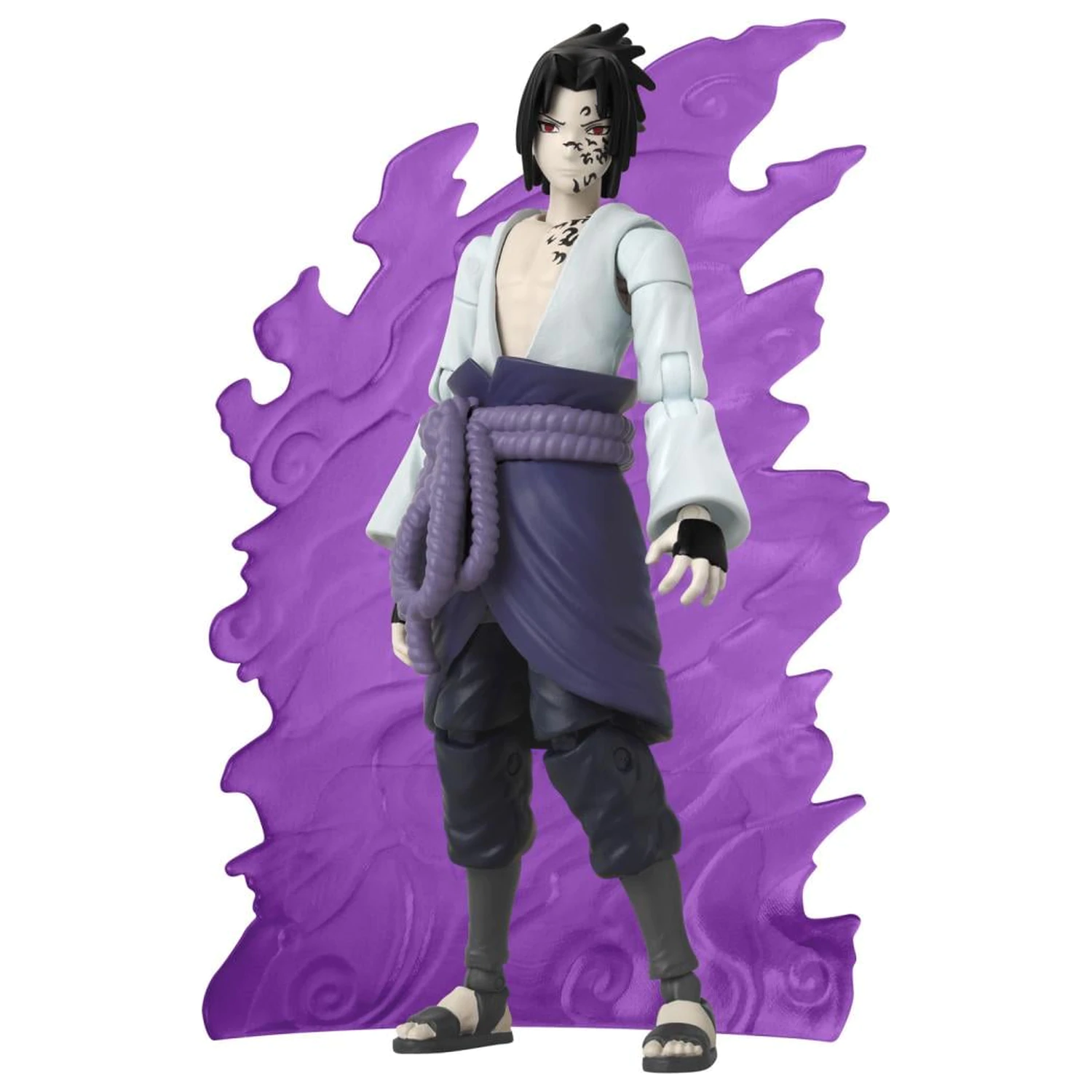 NARUTO Sasuke with transf. effect Figura Anime Heroes Beyond 17cm poza produsului