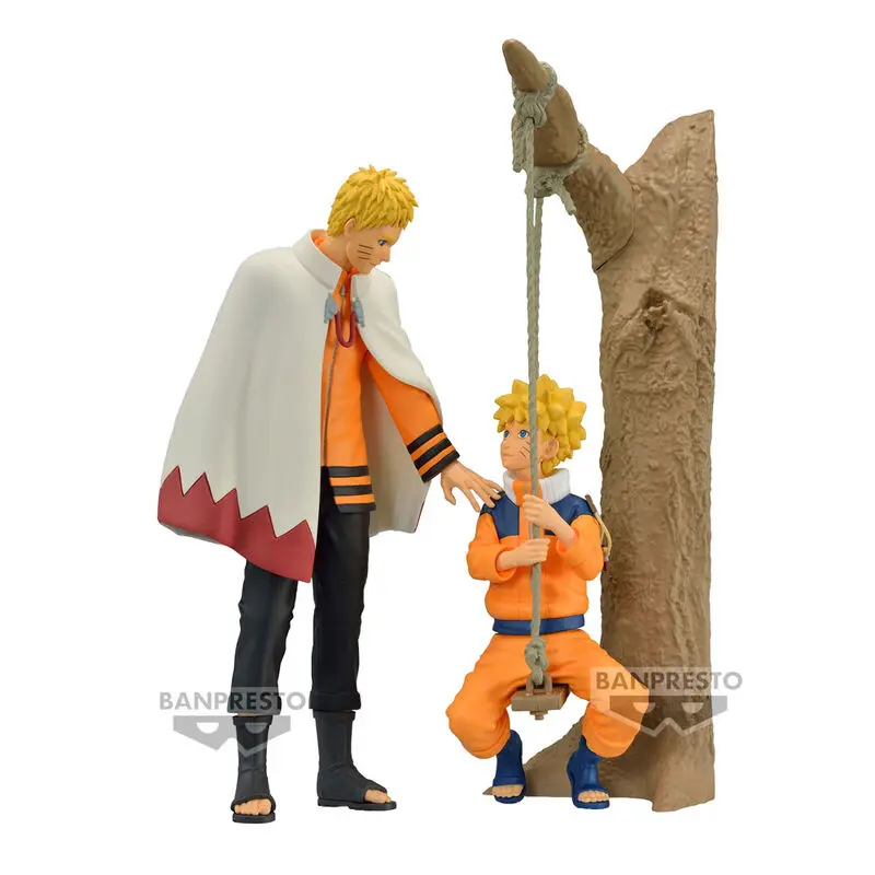 Naruto Shippuden 20th Anniversary Uzumaki Naruto figurina Hokage 10cm poza produsului