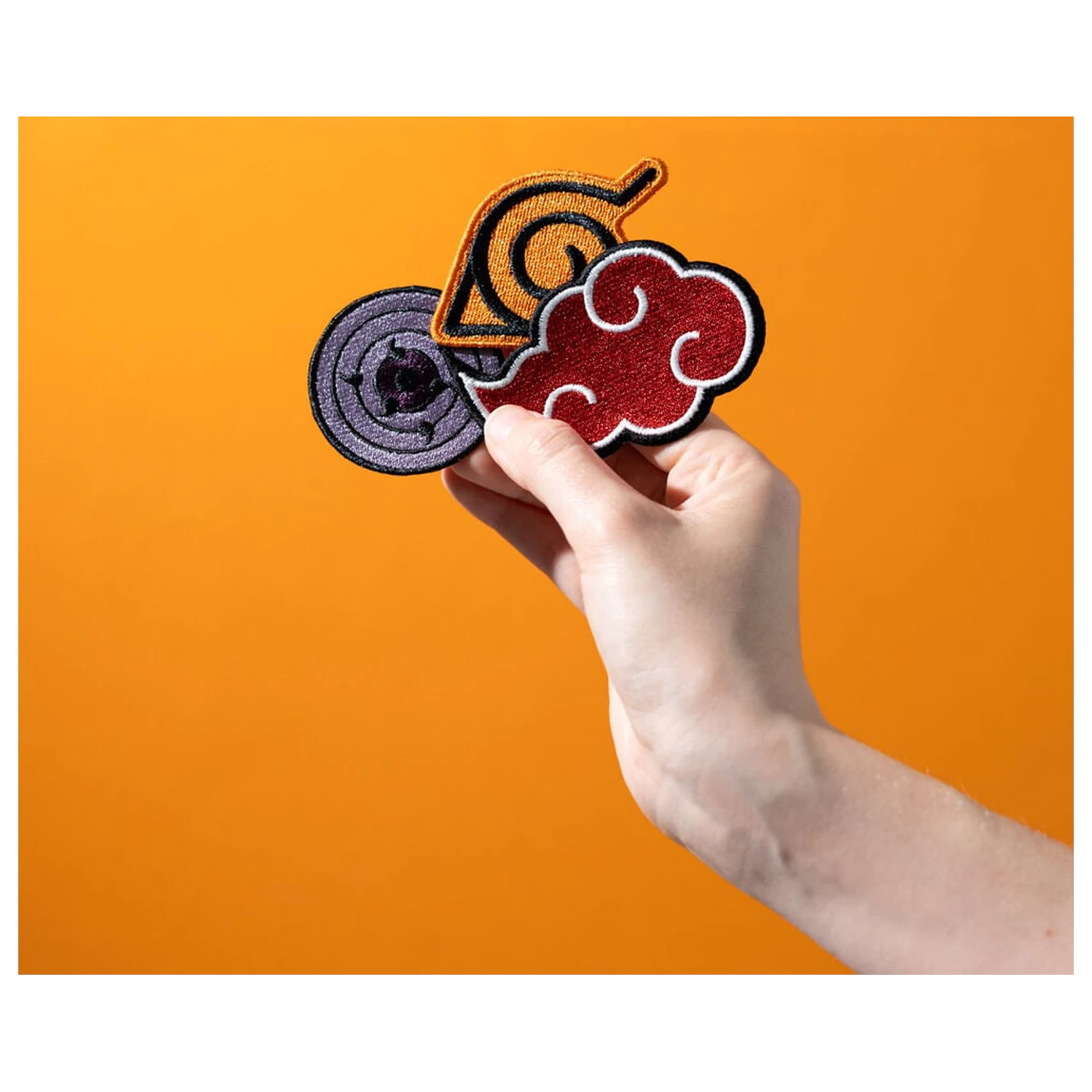 Naruto Shippuden set de 3 patch-uri poza produsului