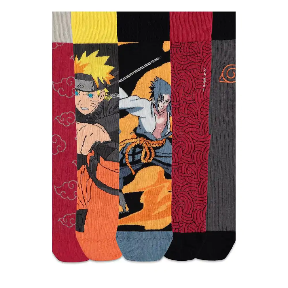 Șosete Naruto Shippuden Set de 5 perechi 35-38 poza produsului