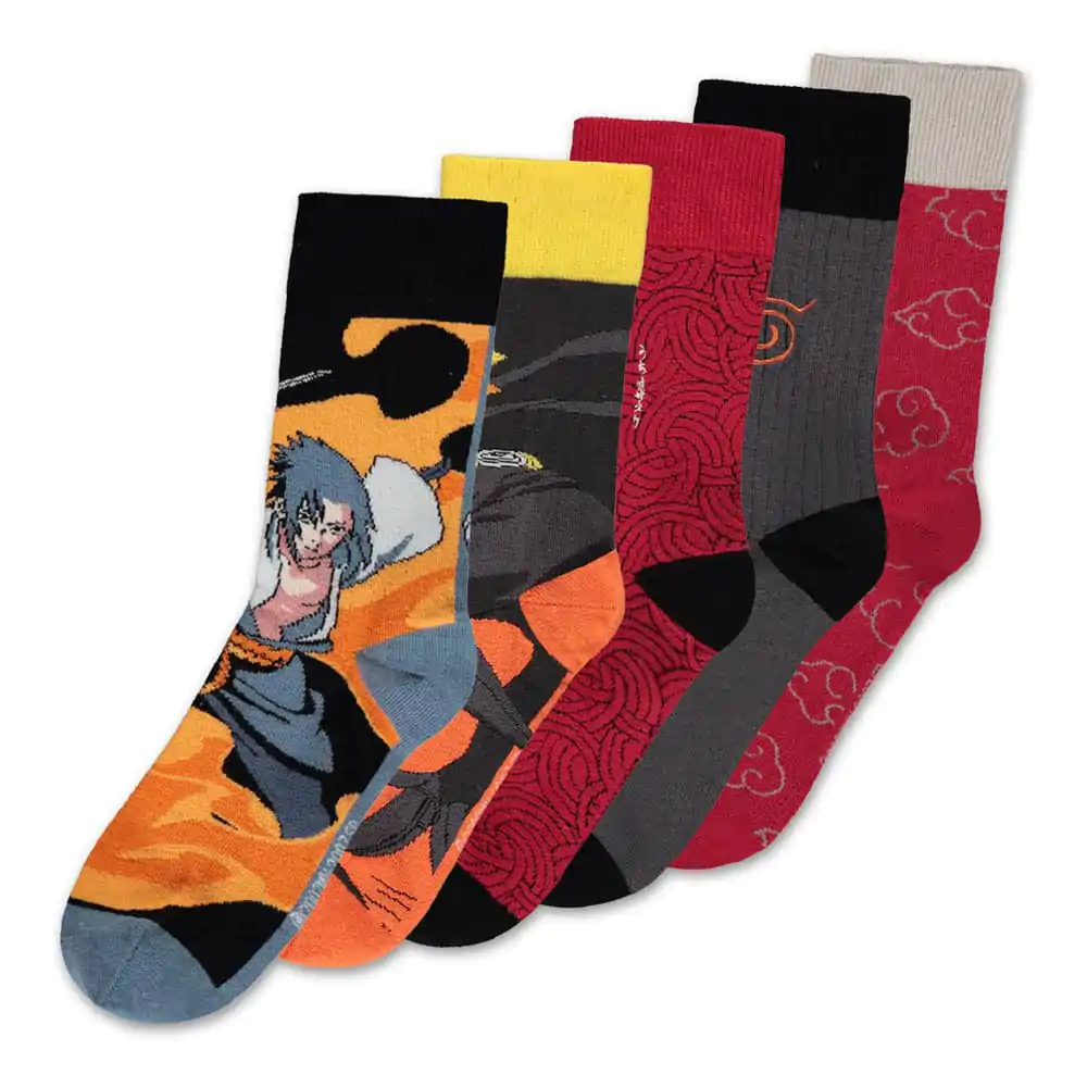 Șosete Naruto Shippuden 5-Pack 43-46 poza produsului