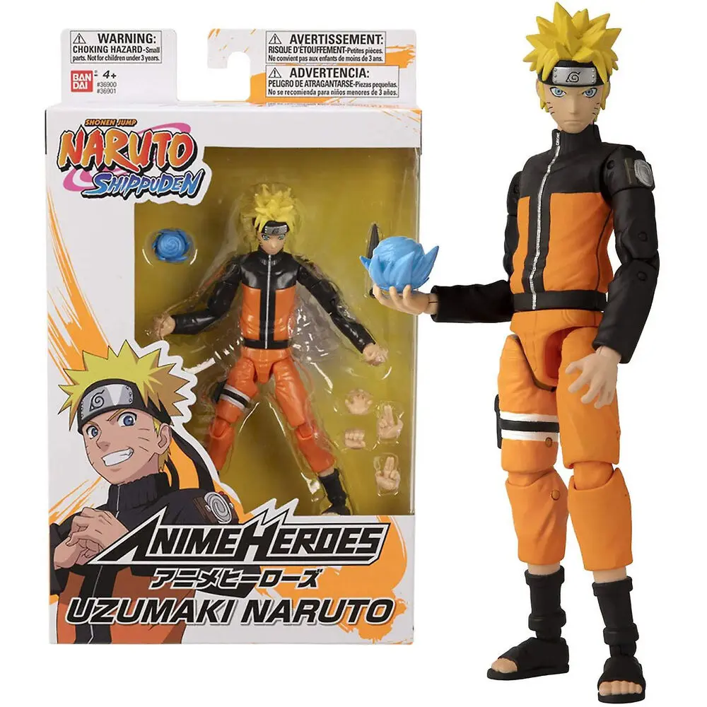 Naruto Shippuden Anime Heroes Naruto Uzamaki figurina 15cm poza produsului