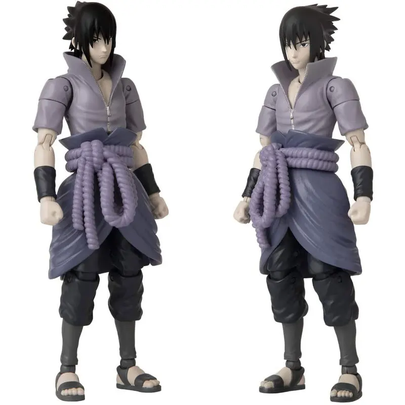 Figurina Naruto Shippuden Anime Heroes Uchiha Sasuke 15 cm poza produsului