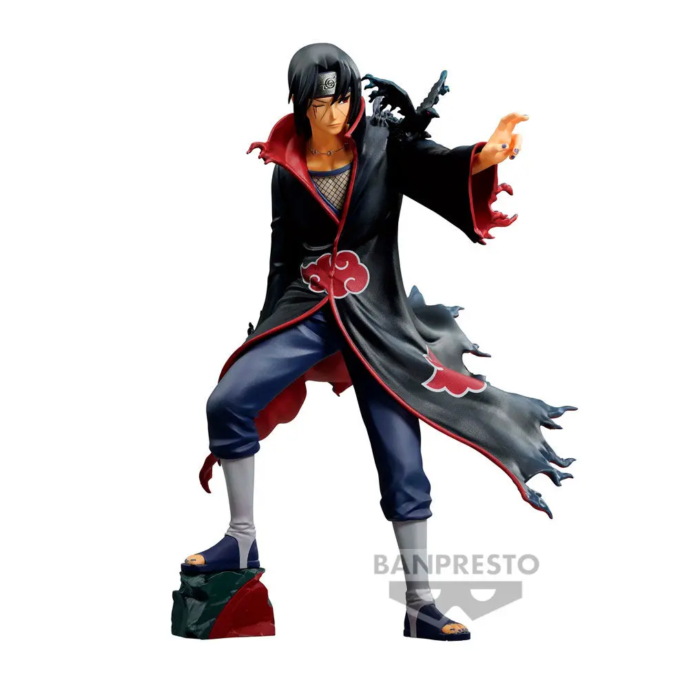 Naruto Shippuden Banpresto F Colosseum Itachi Uchiha figurină 11cm poza produsului