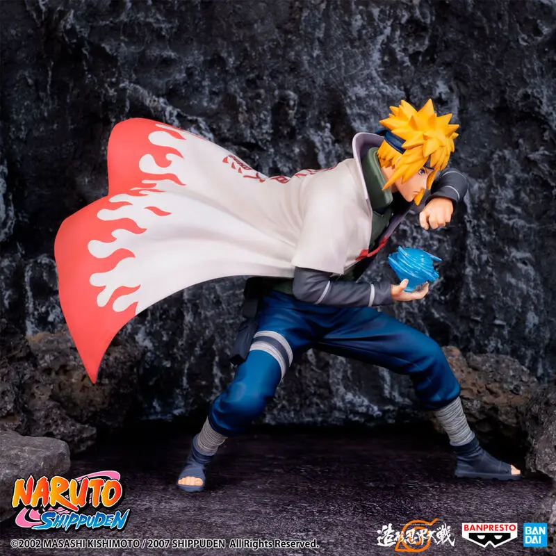 Figurină Naruto Shippuden Banpresto F Colosseum Namikaze Minato 12cm poza produsului