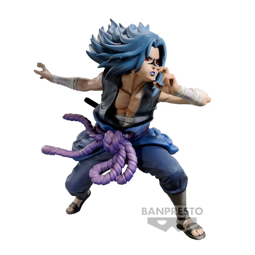 Naruto Shippuden Banpresto F Colosseum Sasuke Uchiha figurină 11cm poza produsului