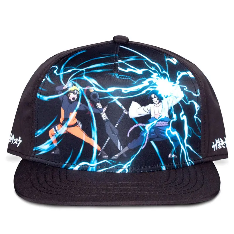 Naruto Shippuden Șapcă de baseball Naruto vs. Sasuke poza produsului