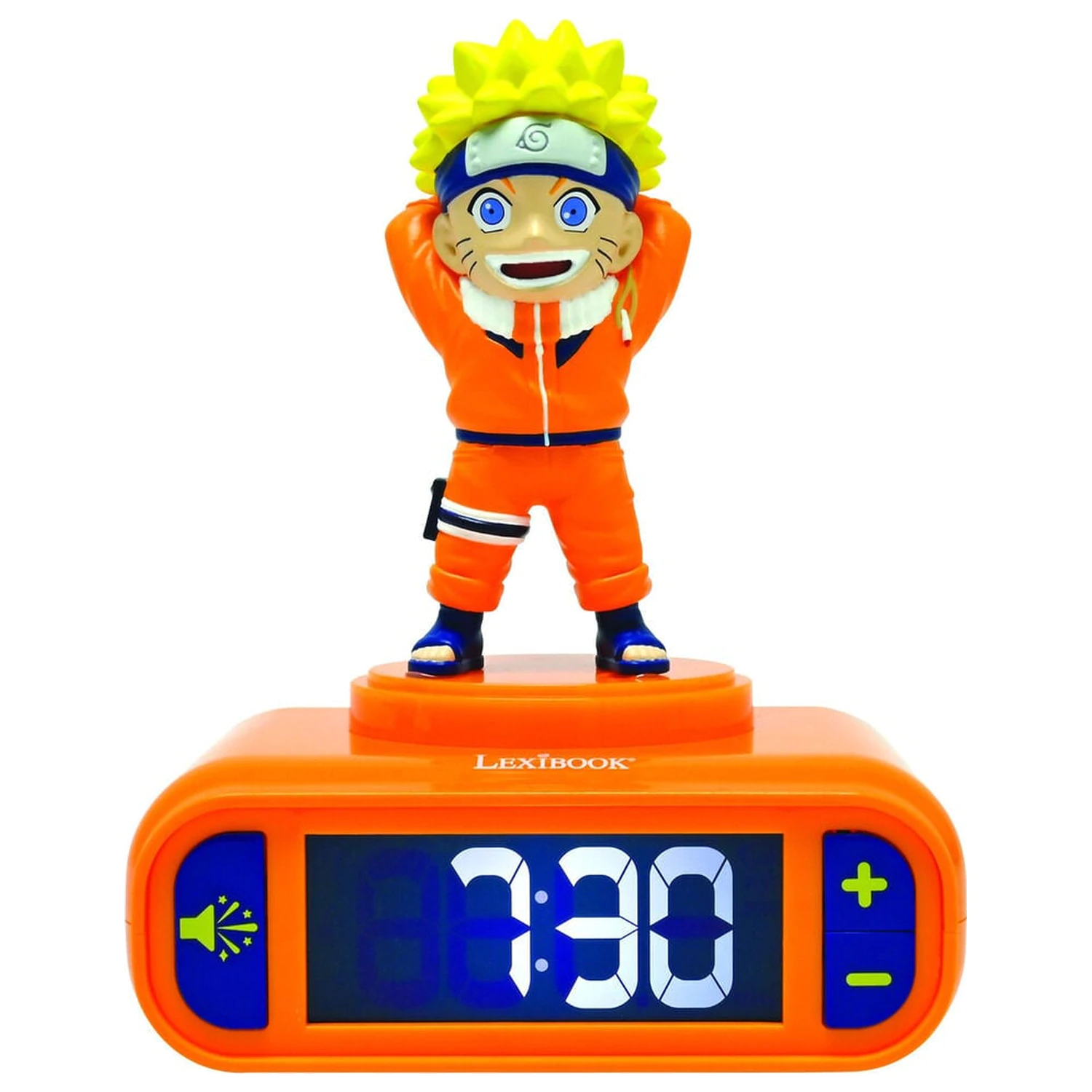 Ceas desteptator digital Naruto Shippuden cu lumina de noapte 3D poza produsului