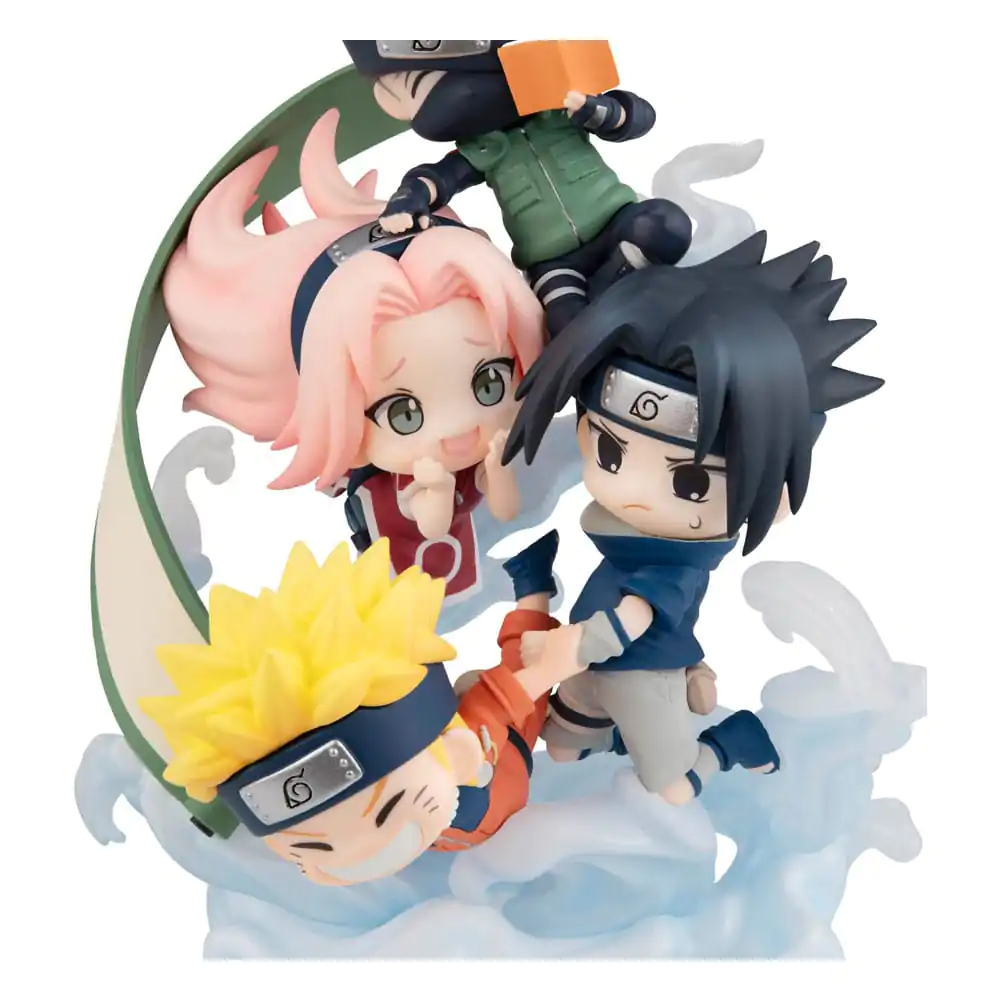 Naruto Shippuden FigUnity Statuetă mini din PVC Gather here, Team 7 13 cm poza produsului