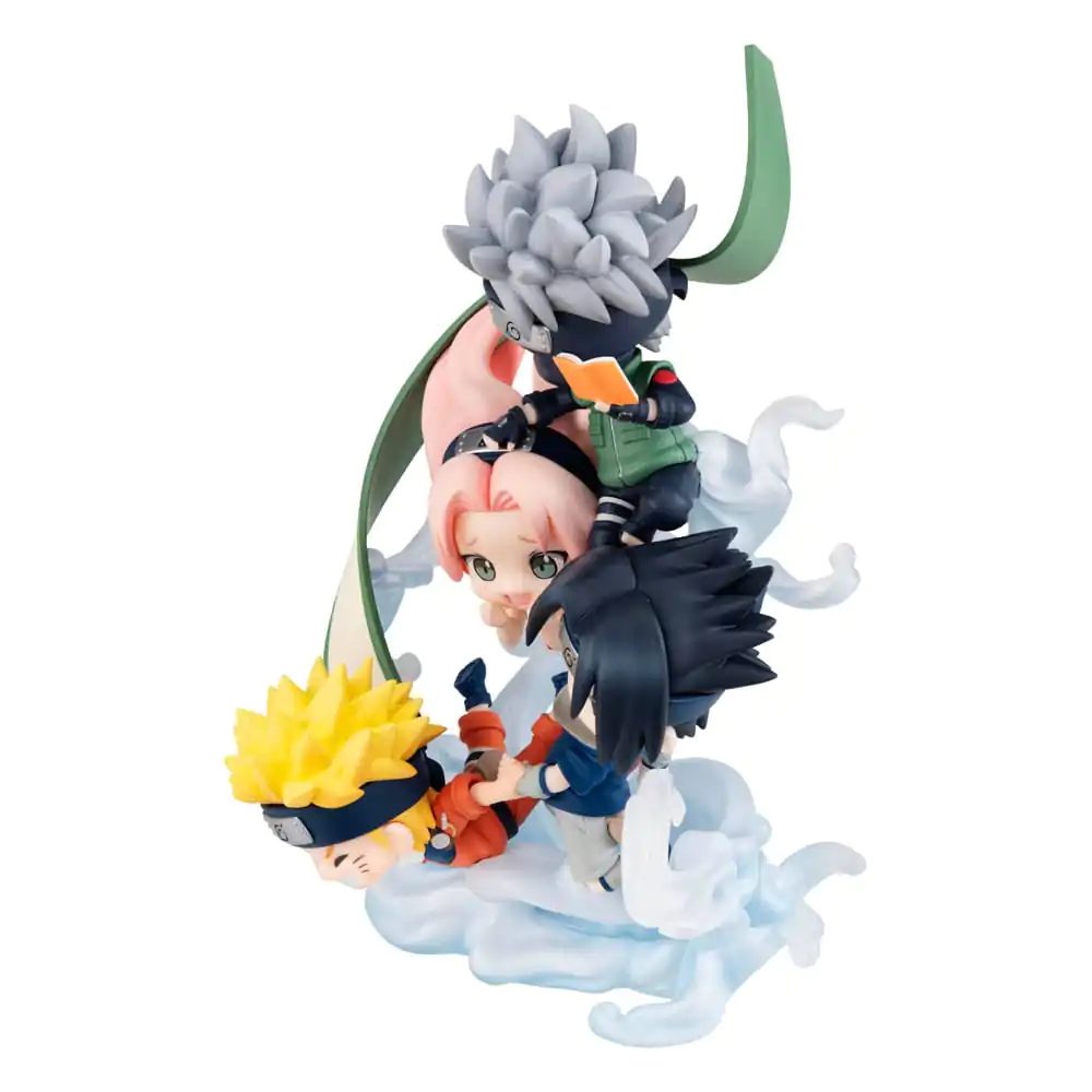 Naruto Shippuden FigUnity Statuetă mini din PVC Gather here, Team 7 13 cm poza produsului