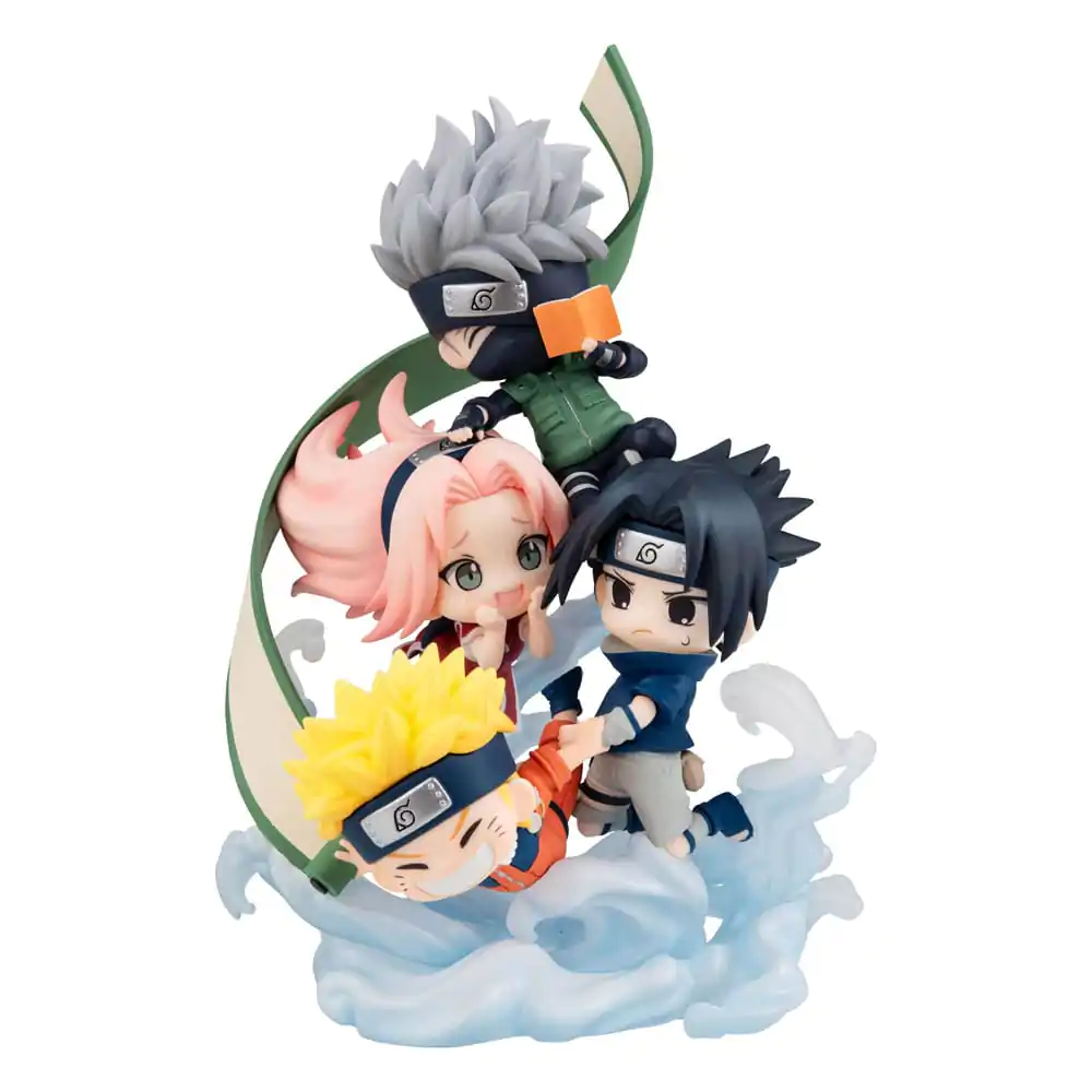 Naruto Shippuden FigUnity Statuetă mini din PVC Gather here, Team 7 13 cm poza produsului