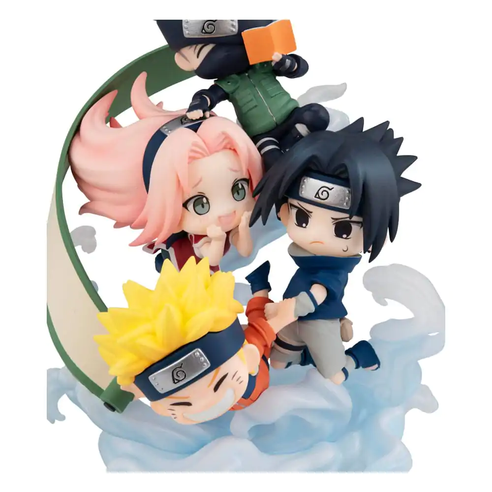 Naruto Shippuden FigUnity Statuetă mini din PVC Gather here, Team 7 13 cm poza produsului