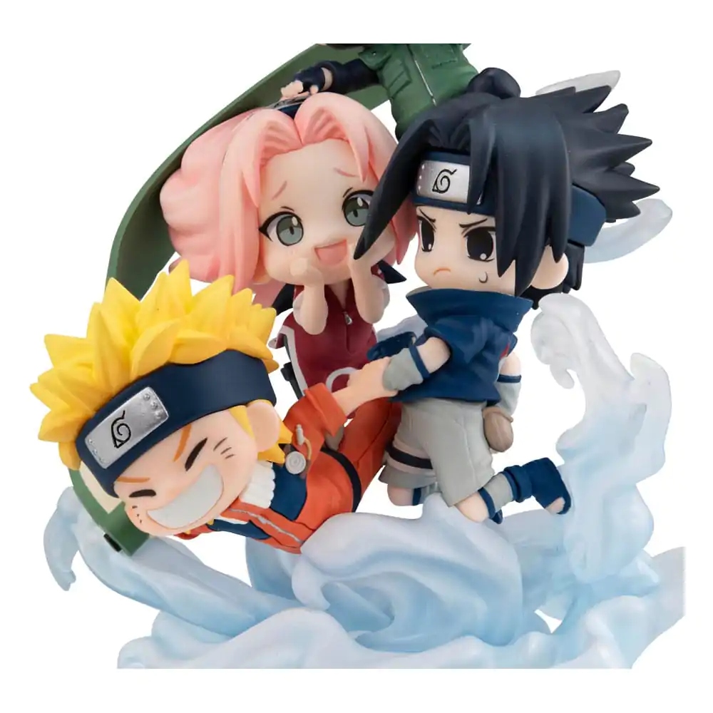 Naruto Shippuden FigUnity Statuetă mini din PVC Gather here, Team 7 13 cm poza produsului