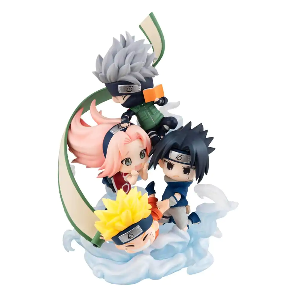 Naruto Shippuden FigUnity Statuetă mini din PVC Gather here, Team 7 13 cm poza produsului