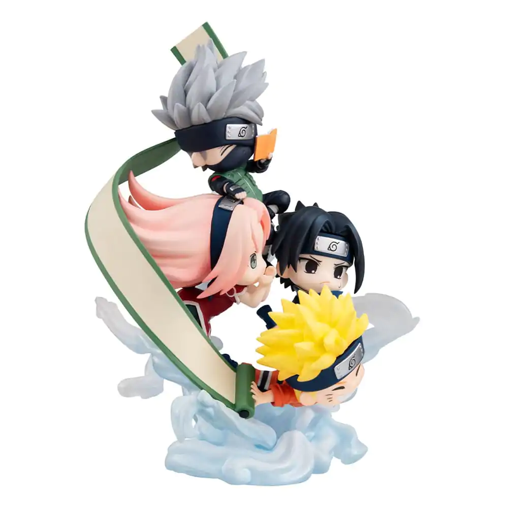 Naruto Shippuden FigUnity Statuetă Mini PVC Gather here, Team 7 13 cm (cu cadou) poza produsului