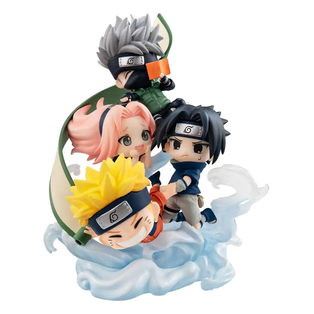 Naruto Shippuden FigUnity Statuetă Mini PVC Gather here, Team 7 13 cm (cu cadou) poza produsului