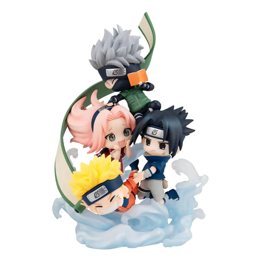 Naruto Shippuden FigUnity Statuetă Mini PVC Gather here, Team 7 13 cm (cu cadou) poza produsului