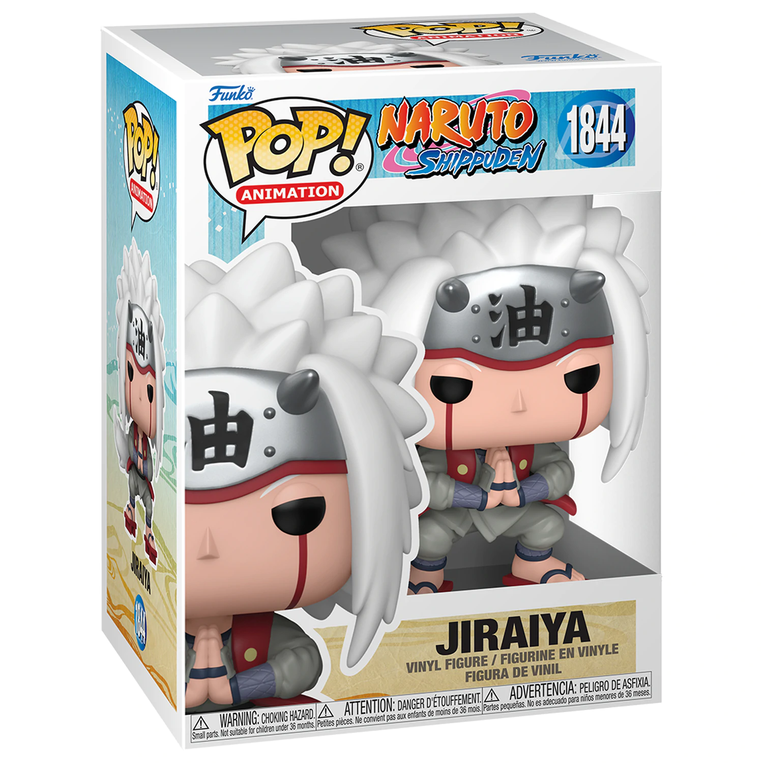 Naruto Shippuden Funko POP! Animation figurine de vinil Jiraiya 9 cm poza produsului