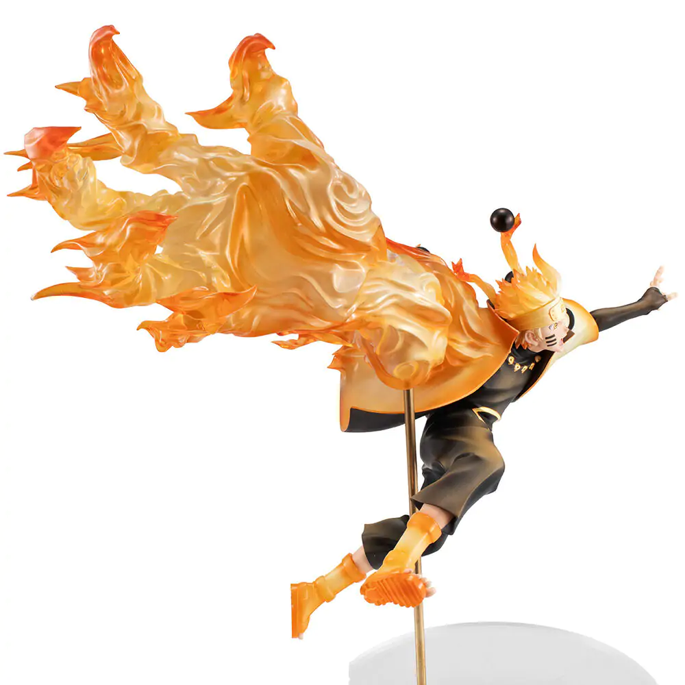 Naruto Shippuden G.E.M. Series Statuie PVC 1/8 Naruto Uzumaki Six Paths Sage Mode 15th Anniversary Ver. 29 cm poza produsului