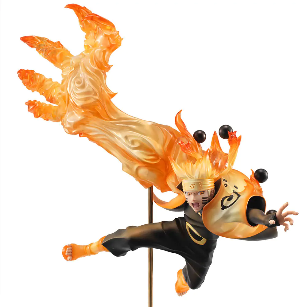 Naruto Shippuden G.E.M. Series Statuie PVC 1/8 Naruto Uzumaki Six Paths Sage Mode 15th Anniversary Ver. 29 cm poza produsului