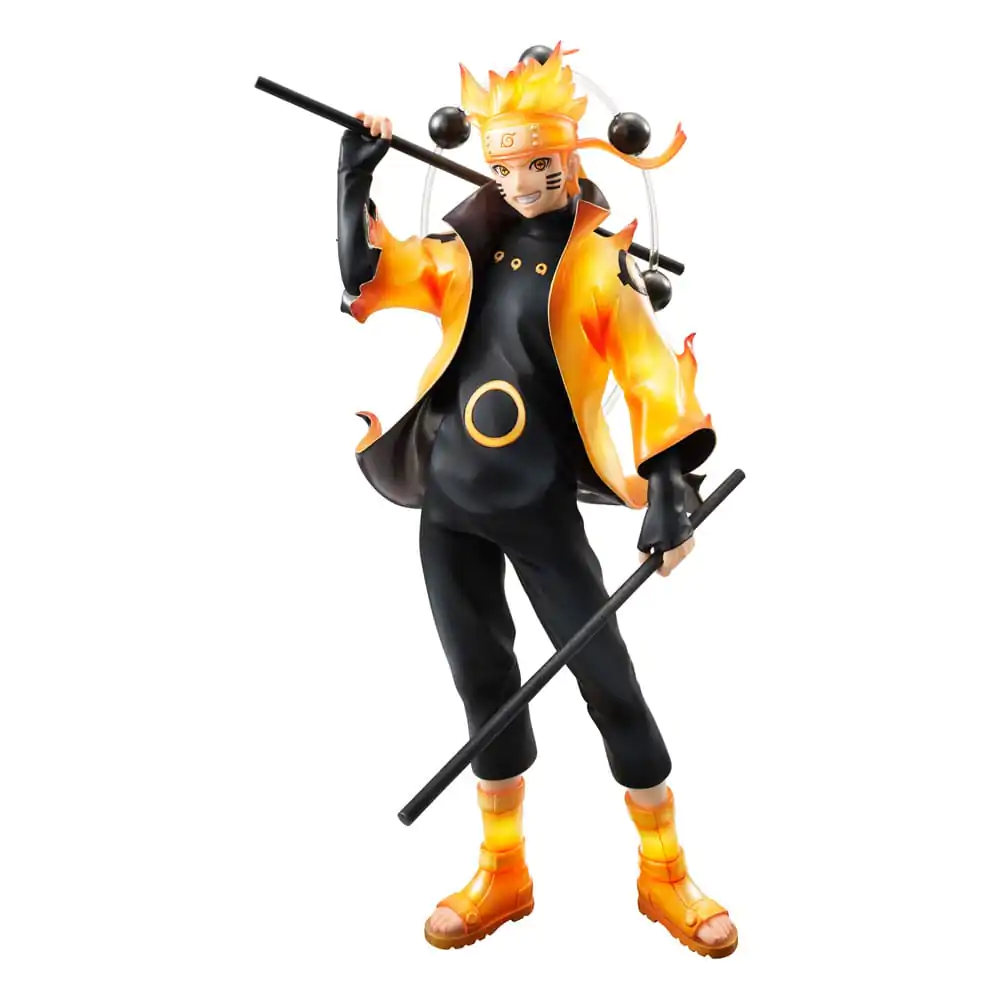 Naruto Shippuden G.E.M. Series statuie PVC Naruto Uzumaki Six Paths Sage Mode 15th Anniversary Ver. 22 cm poza produsului