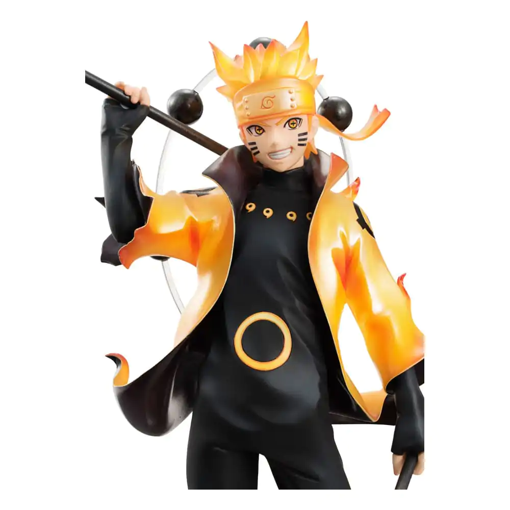 Naruto Shippuden G.E.M. Series statuie PVC Naruto Uzumaki Six Paths Sage Mode 15th Anniversary Ver. 22 cm poza produsului