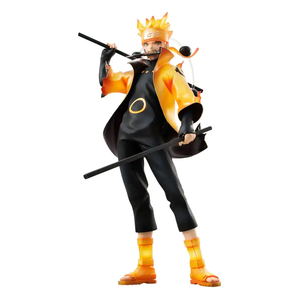 Naruto Shippuden G.E.M. Series statuie PVC Naruto Uzumaki Six Paths Sage Mode 15th Anniversary Ver. 22 cm poza produsului