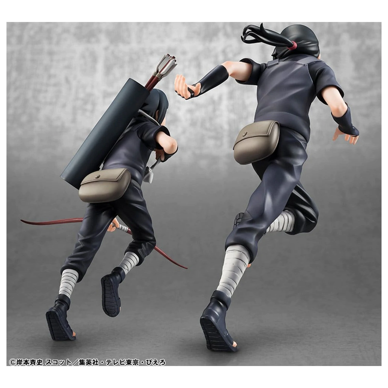 Naruto Shippuden G.E.M. Series PVC figurine 2-Pack Itachi Uchiha & Sasuke poza produsului