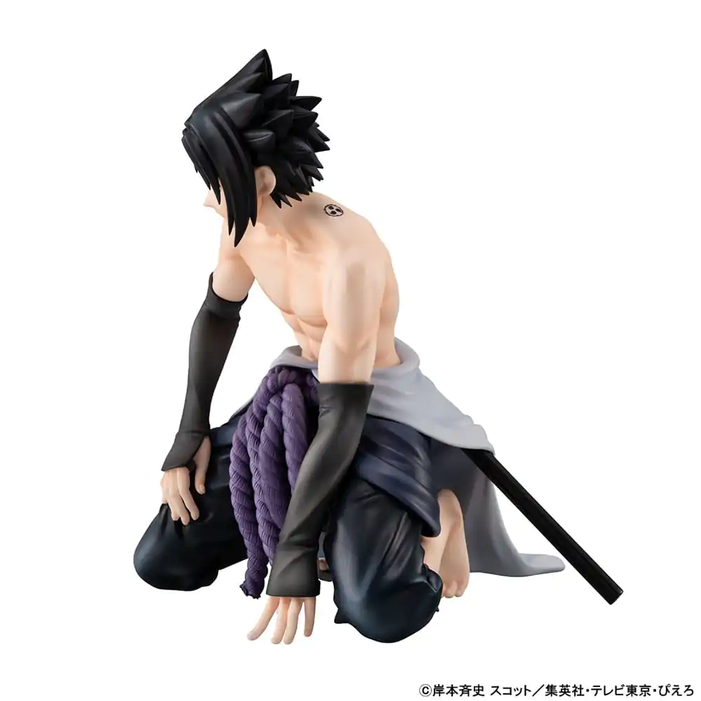 Naruto Shippuden G.E.M. Seria statuie PVC Sasuke Palm Size 12 cm poza produsului