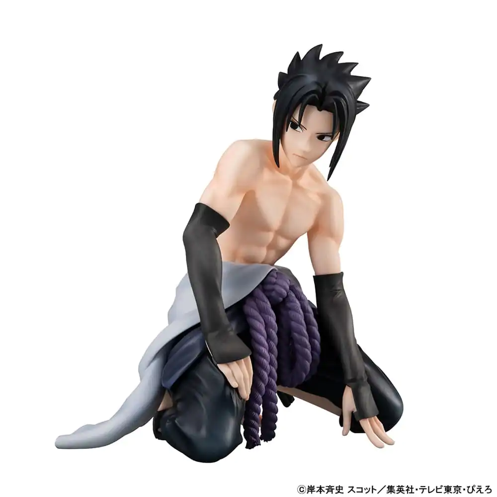 Naruto Shippuden G.E.M. Seria statuie PVC Sasuke Palm Size 12 cm poza produsului