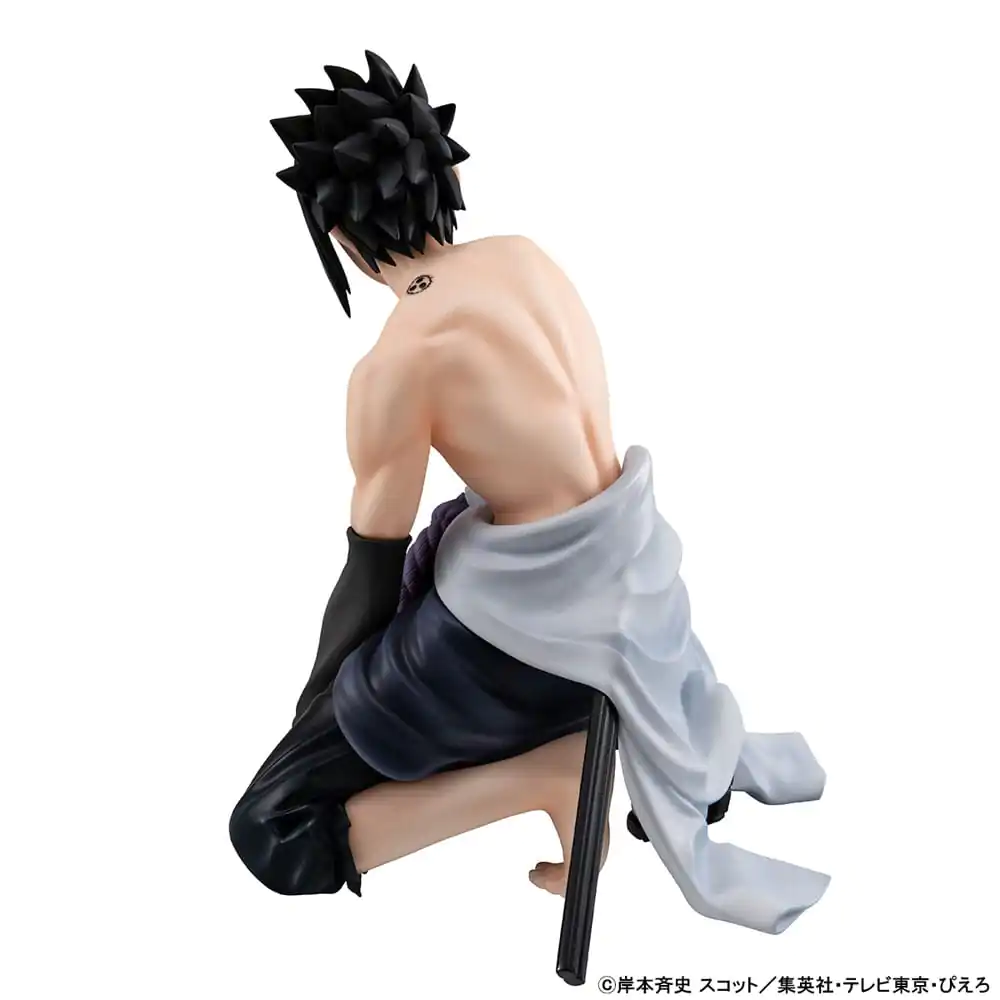 Naruto Shippuden G.E.M. Seria statuie PVC Sasuke Palm Size 12 cm poza produsului