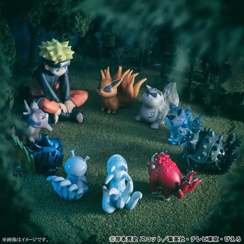Naruto Shippuden Gaiden G.E.M. Series Statuie PVC Naruto Uzumaki & Biju Set 7 cm poza produsului