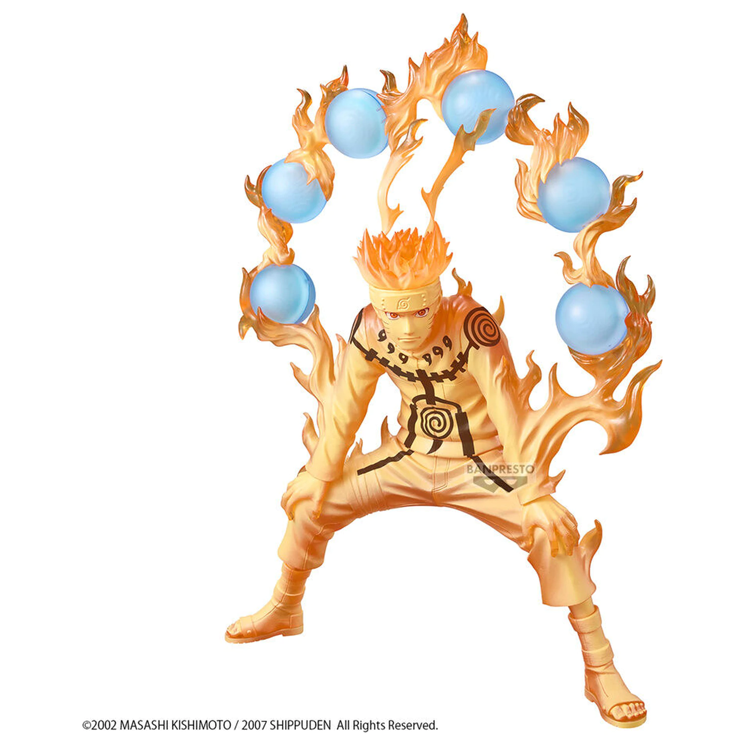 Naruto Shippuden Grandista II Special Edition Naruto Uzumaki figurină 27 cm poza produsului
