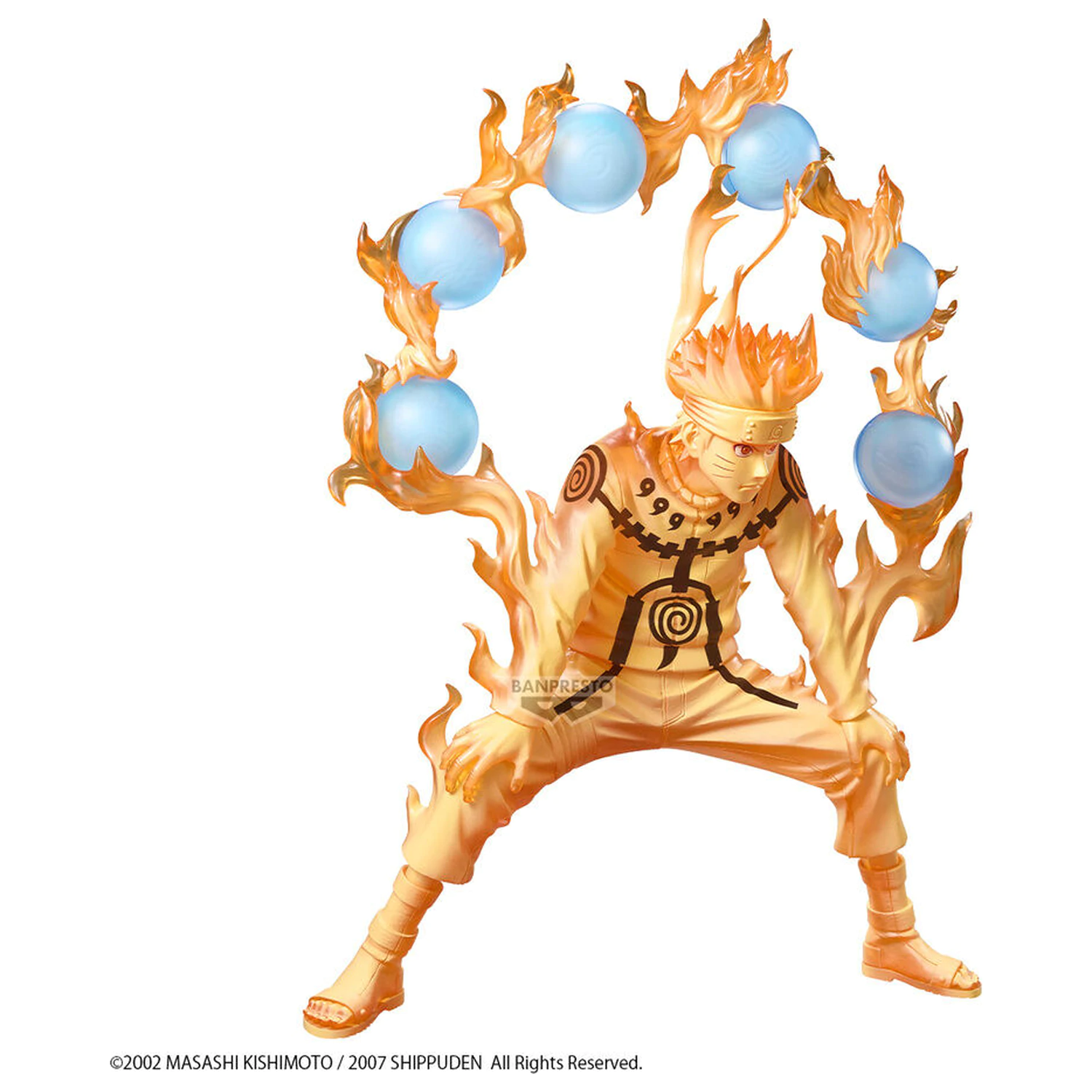 Naruto Shippuden Grandista II Special Edition Naruto Uzumaki figurină 27 cm poza produsului