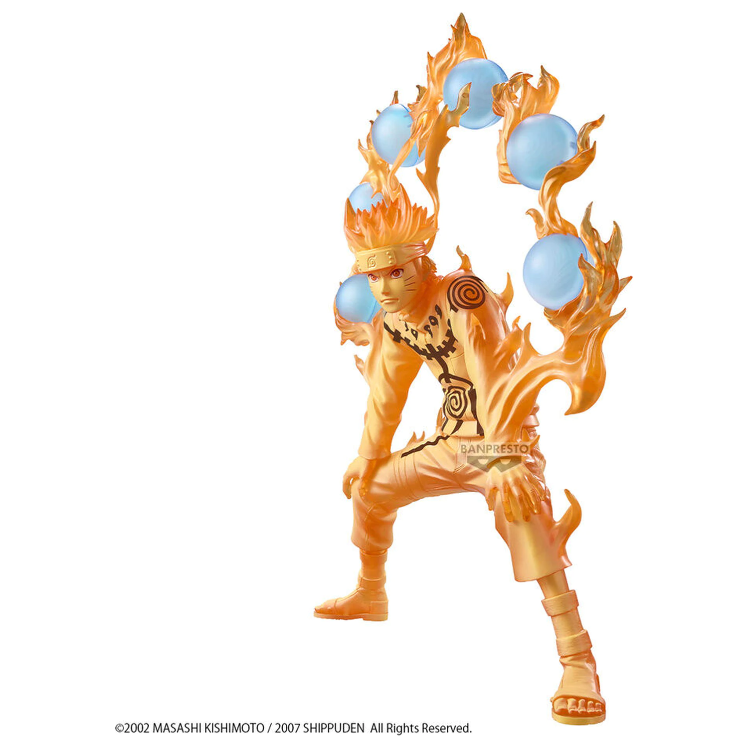 Naruto Shippuden Grandista II Special Edition Naruto Uzumaki figurină 27 cm poza produsului