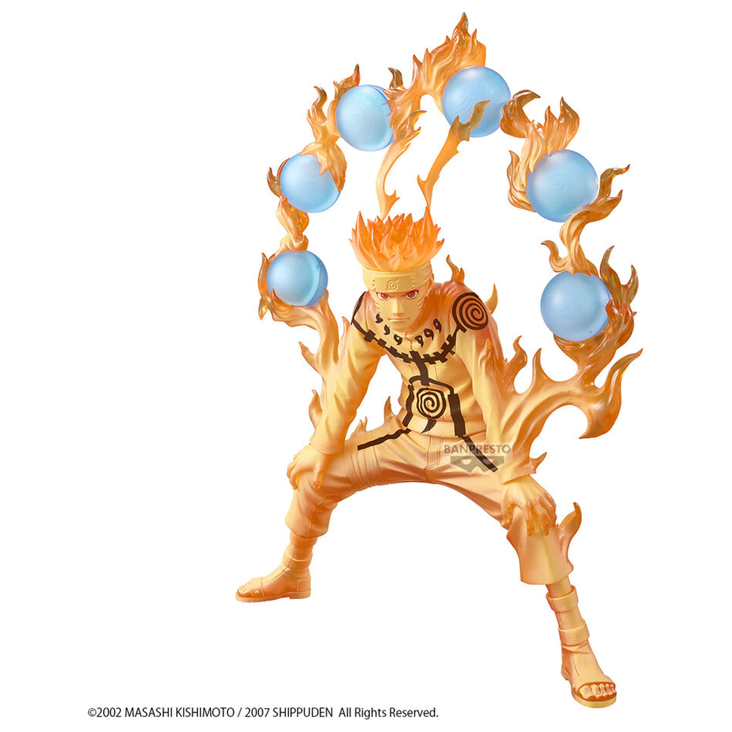 Naruto Shippuden Grandista II Special Edition Naruto Uzumaki figurină 27 cm poza produsului