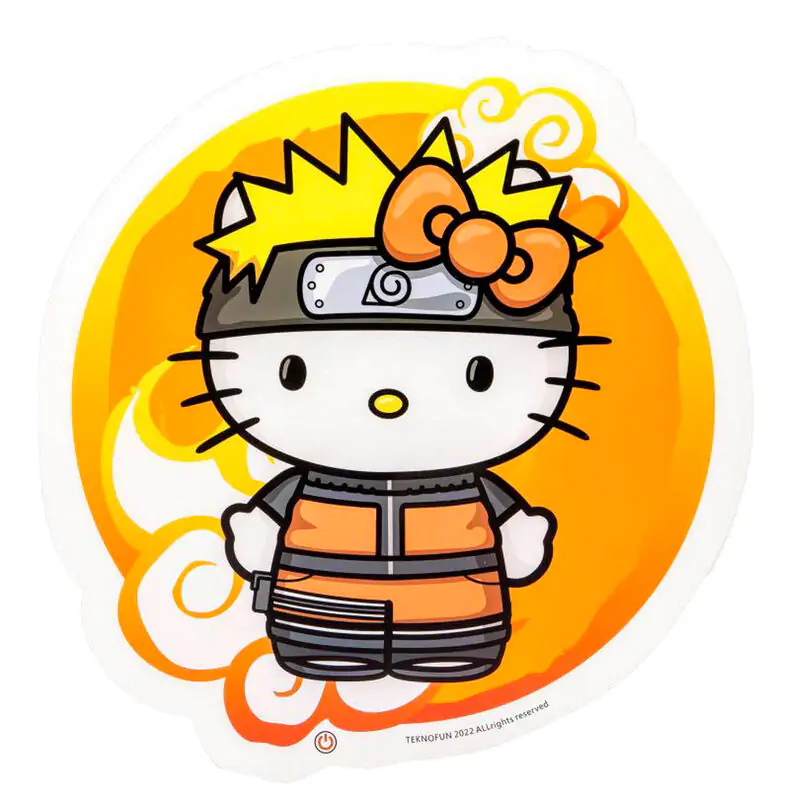 Lampa neon Naruto Shippuden Hello Kitty poza produsului