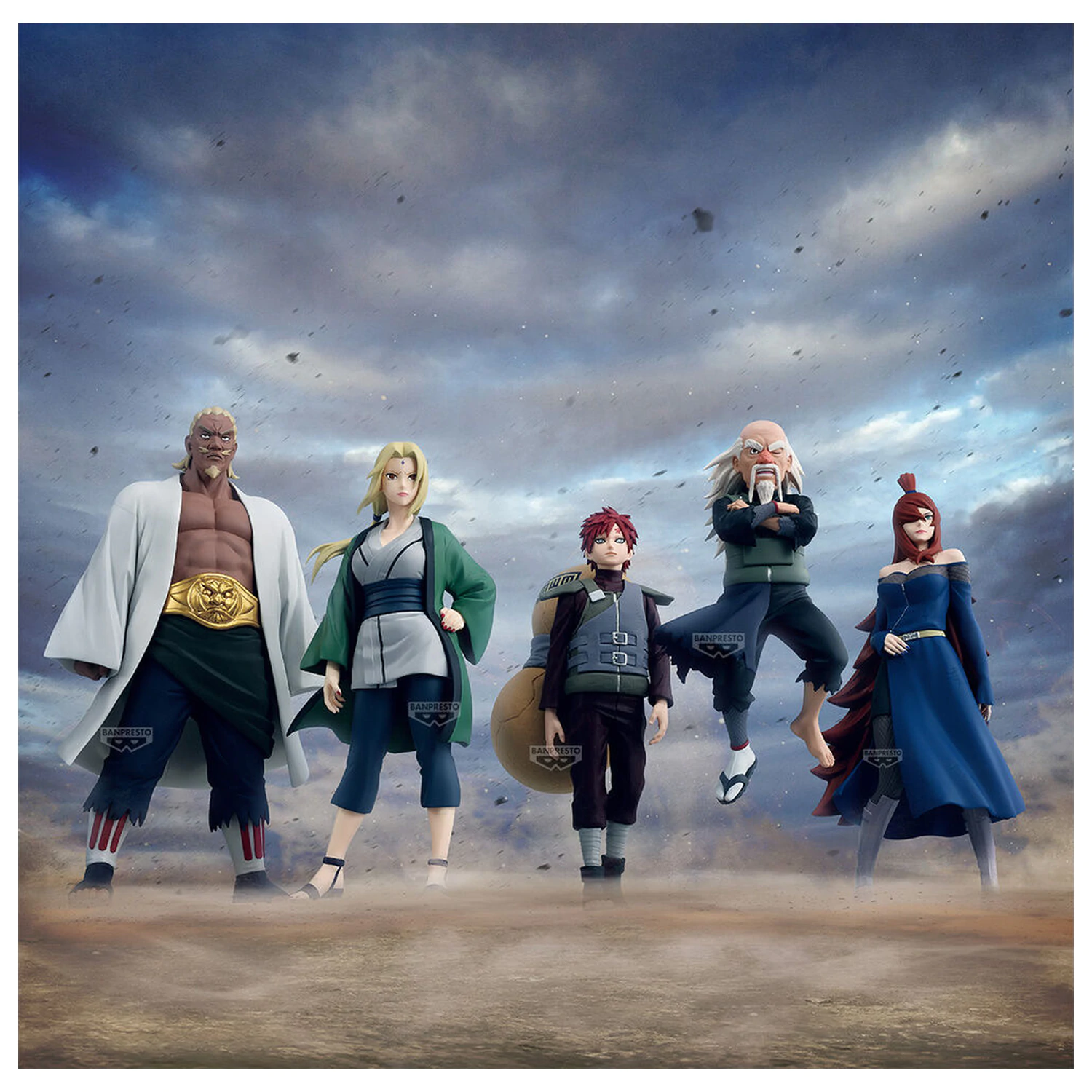 Naruto Shippuden Hokage Tsunade figurina 17cm poza produsului